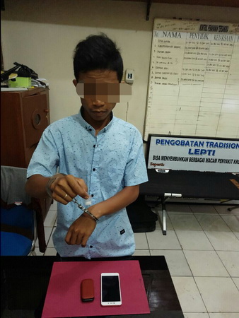 Polisi Ciduk Pelaku Shabu di Desa Muara Jalai